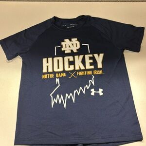 Under Armour notre dame hockey shirt sleeve shirt